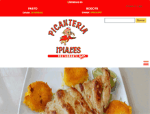 Tablet Screenshot of picanteriaipiales.com